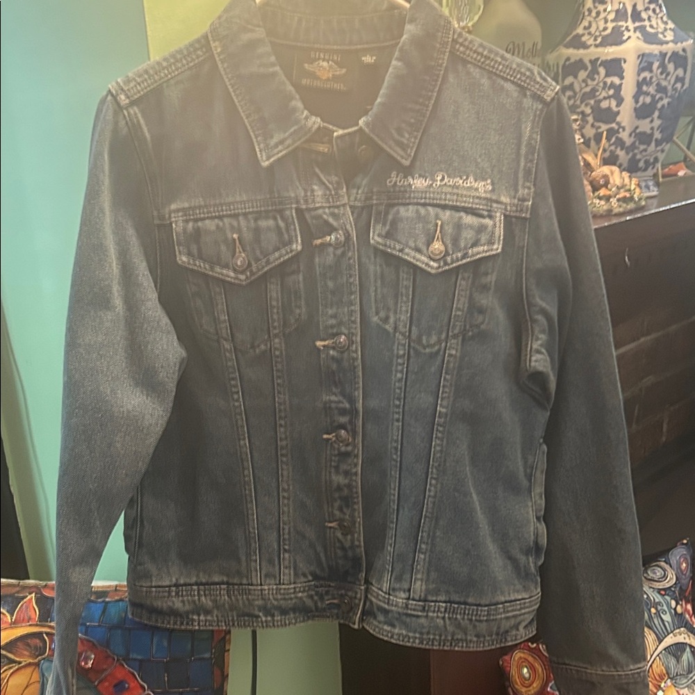 Harley-Davidson Women's Classic Blue Jean Jacket